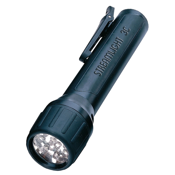 Streamlight 3C White LED ProPolymer Flashlight, Black 33302